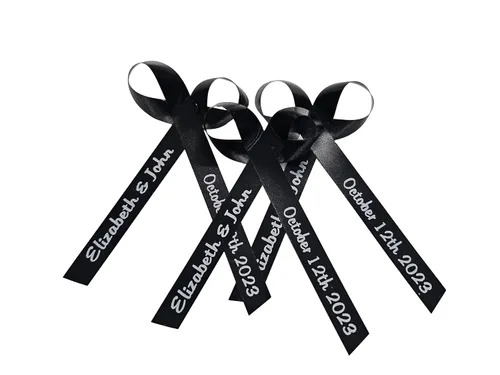 Vista 8 de Cintas personalizadas para despedidas de soltera, bodas, fiestas o baby showers, totalmente montadas, paquete de 25