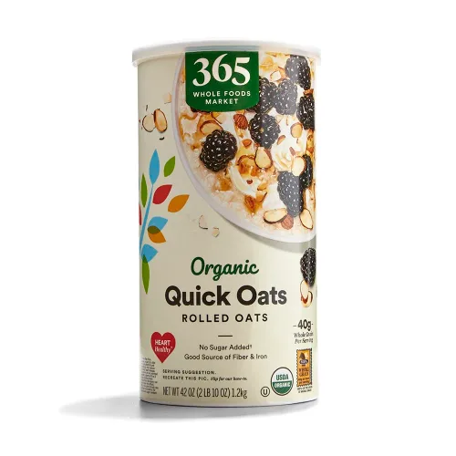 Vista 7 de 365 by Whole Foods Market, Avena rápida enrollada orgánica, 18 onzas