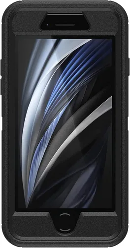 Vista 2 de Funda OtterBox Defender Series para iPhone SE 3ª generación (2022), iPhone SE 2ª (2020), iPhone 8, iPhone 7 (No Plus) - Solo Funda - Embalaje No