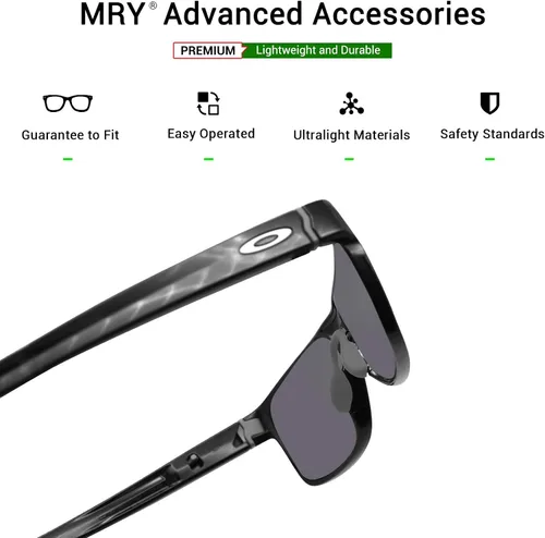 Vista 4 de Mryok Almohadillas de nariz de repuesto para Oakley Crossrange Crossrange R Shield Gafas de sol Crossrange Asian Fit - Opt