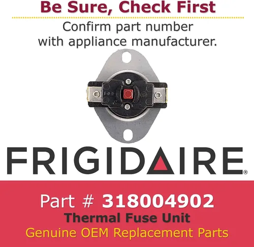 Vista 2 de Originine Frigidaire 318004902 - Fusible térmico