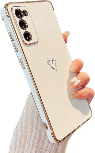 Vista 53 de ZTOFERA Funda diseñada para Google Pixel 7a, bonito diseño de corazones de amor con borde chapado y protección de lente de cámara, para Google Pixel