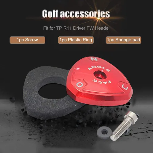 Vista 2 de HIFROM Placa de golf R11 #8 Suela Plata, placa de suela ASP ajustable de golf compatible con R11 Driver FW Head + tornillo rojo