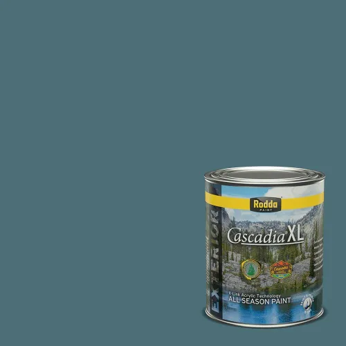 Vista 46 de Rodda Paint CASCADIA XL - Pintura satinada exterior e imprimación en uno, 1 galón, hoja de aloe