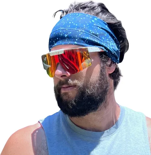 Vista 11 de Halo Headband Bandit - 4" Wide Pullover Sweatband for Both Women and Men