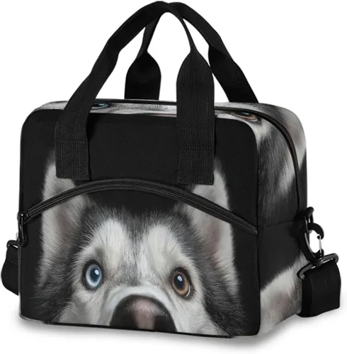 Vista 9 de Blueangle Lindas bolsas de almuerzo de perezosos para mujeres y hombres, bolsa de almuerzo, lonchera térmica resistente al agua, bolsa de almuerzo