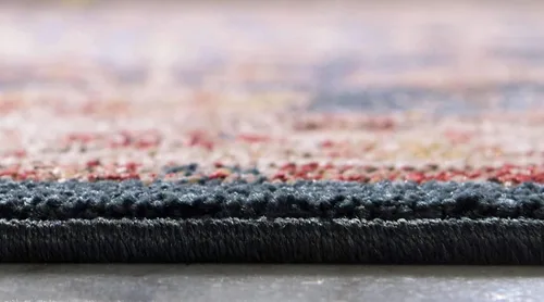 Vista 4 de Unique Loom Utopia Collection - Alfombra tradicional clásica de inspiración vintage con tonos cálidos
