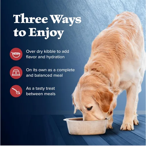 Vista 7 de Blue Buffalo Wilderness - Alimento húmedo natural para perros adultos con alto contenido de proteínas, más granos saludables, pollo y salmón, latas