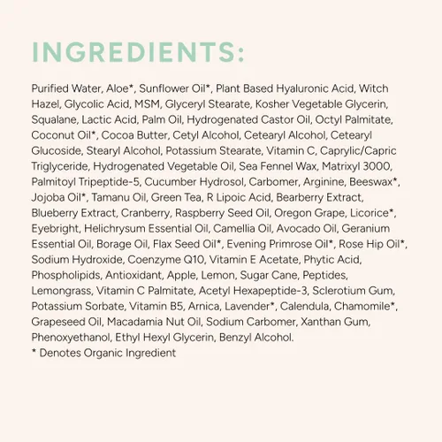 Vista 8 de Eight Saints Skin Care All In Crema de ojos, natural y orgánica antienvejecimiento para reducir la hinchazón, arrugas y bolsas debajo de los ojos
