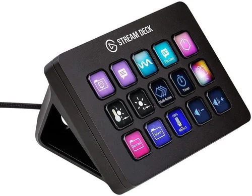 Vista 5 de Elgato Stream Deck XL - Control avanzado de transmisión y transmisión MK.2 - Controlador de estudio, 15 teclas macro, acciones de activación