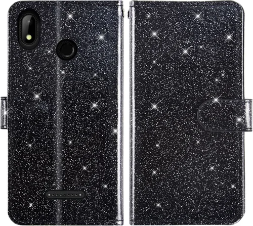 Vista 4 de Asuwish Funda para teléfono para chilaca con protector de pantalla y accesorios para celular, ranura para tarjetero, función atril, protector