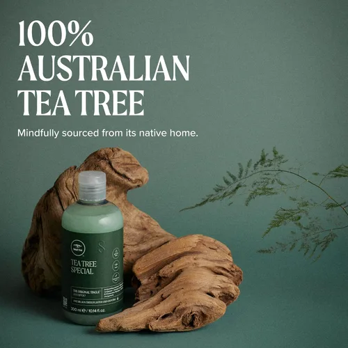 Vista 7 de Champú especial de Tea Tree, Limpieza profunda, Refresca el cuero cabelludo, Para todo tipo de cabello, especialmente cabello graso