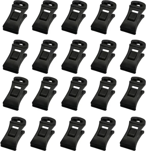 Vista 3 de XGNG 20 clips antideslizantes para calcetines y organizador de cajones con gancho, colgador de alambre de bricolaje para lavandería y lavado