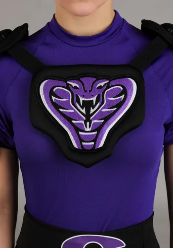 Vista 11 de Disfraz de Globo Gym Purple Cobra para Mujer de Dodgeball Multicolor
