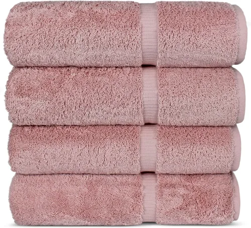 Vista 65 de Chakir Turkish Linens Toallas turcas de alta calidad 100% algodón para baño, toallas de baño grandes de 30 x 60 pulgadas (4 piezas, aguamarina)