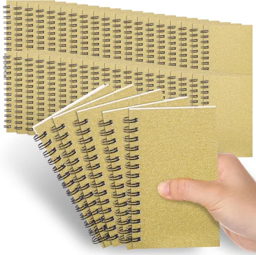 Vista 20 de Jutom 2 cuadernos pequeños en espiral, blocs de notas de 3 x 5 pulgadas, cuadernos de bolsillo pequeños a granel, mini bloc de notas con páginas
