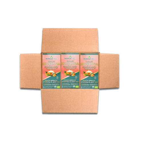 Vista 29 de Miracle Tree 's Energizing Moringa Infusion - Chai Mezcla súper cafeína Alternativa de café saludable, perfecta para concentrarse Certificado
