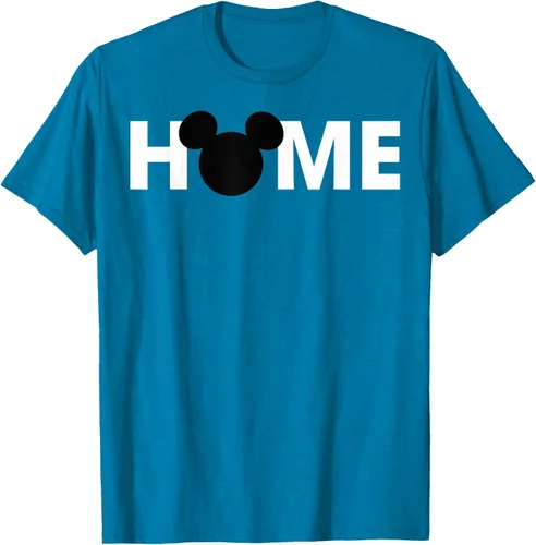 Vista 7 de Disney Mickey And Friends Mickey Silhouette Home - Camiseta, gris, S Gris Oscuro