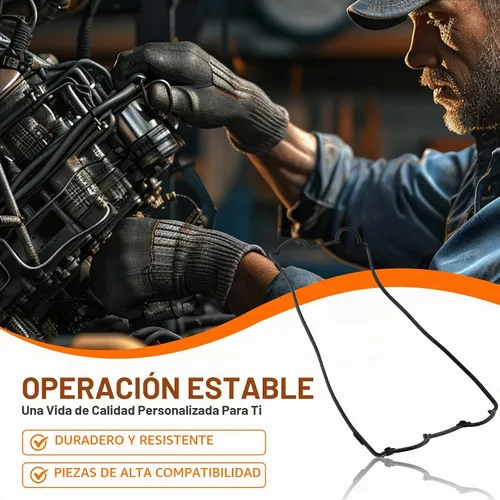 Vista 5 de GoaMotors Junta de Tapa de Válvulas Compatible con Acura Integra 1.8L B18A1 B18B1 para Honda CRV 2.0L B20B4 B20Z2, VS50362R