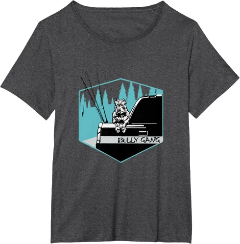 Vista 28 de Camiseta American Bully Gang, Negro