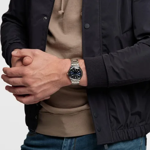 Vista 2 de Swatch Irony Big Classic Blue Boat Again Reloj de cuarzo, Azul, Reloj de cuarzo