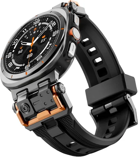 Vista 20 de WINGLE Bandas de metal para Samsung Galaxy Watch 7 6 5 4 Band Watch 6 Classic/5 Pro/4 Classic/FE Band Men 1.850 in 1.693 in 1.811 in 1.654 in 1.772