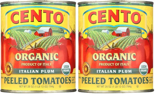 Vista 9 de Cento Foods Tomates enteros orgánicos, 28 OZ