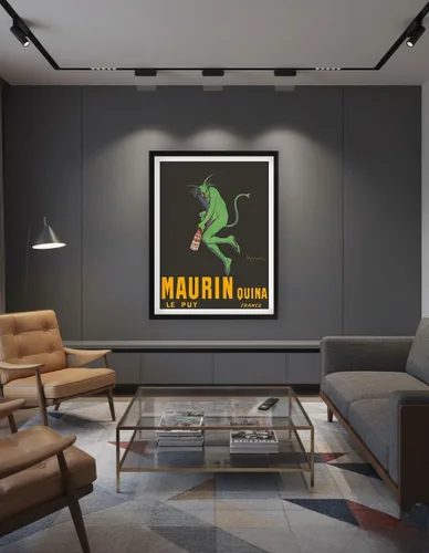Vista 7 de Maurin Quina - Quinina Apéritif - Green Devil - Le Puy France - Vintage Advertising Poster by Leonetto Cappiello c.1906 - Master Art Print