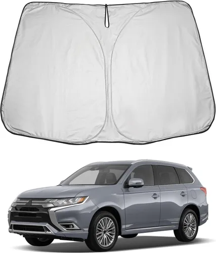 Vista 14 de LUWU Parasol para parabrisas para Dodge RAM 1500 y 2500 2009-2018 - Parasol para ventana delantera con bloqueo de rayos UV