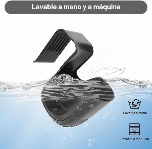 Vista 7 de Portavasos universal para asientos de coche, cochecitos de bebé, sillas de ruedas y más - Negro (1)