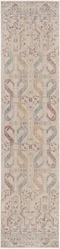Vista 8 de Unique Loom Deepa Collection - Alfombra de área - Congruence (rectangular 2' 0" x 3' 0", marfil/borgoña)