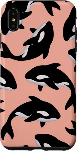 Vista 11 de Orca Whale Ocean Pattern - Carcasa para iPhone 17