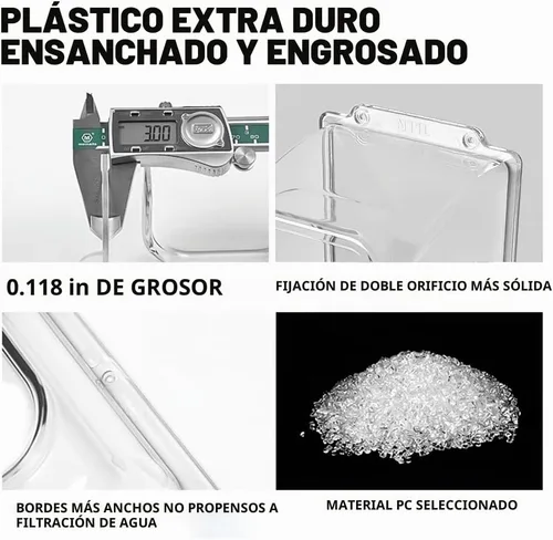 Vista 5 de Cubierta de lluvia para timbre de puerta, cubierta impermeable transparente para timbre, protector resistente a la intemperie, accesorio para timbre