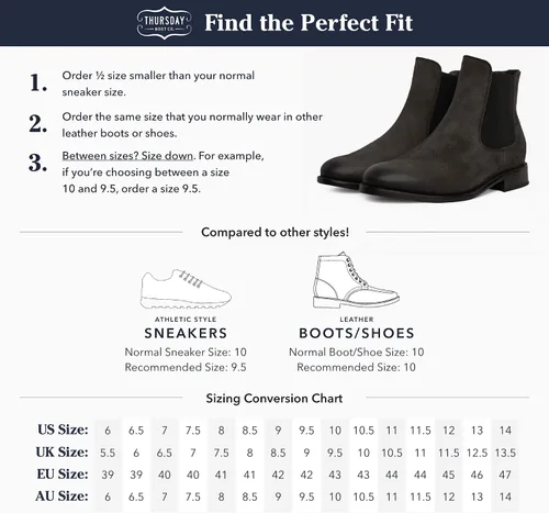 Vista 7 de Thursday Boot Company Cavalier Chelsea - Botas para hombre