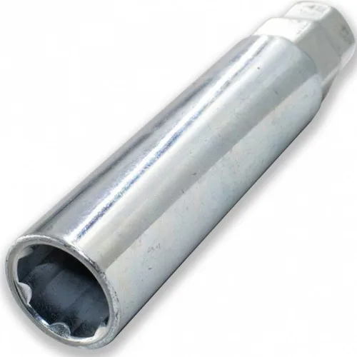 Vista 10 de Wheel Accessories Parts 1 unidad Truck6 Spline 3.50 pulgadas de largo llave adaptadora de tuercas de llanta acabado de zinc brillante 13/16" 7/8