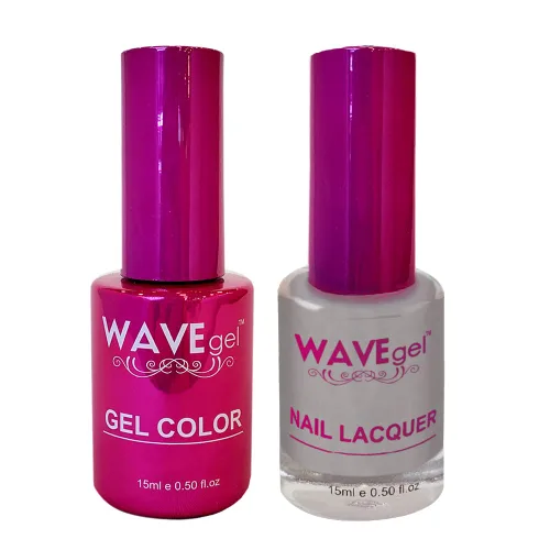 Vista 21 de WAVEGEL - Juego dúo de gel y esmalte de uñas a juego - Colección Princess - #001 Super Black I 0.5 onzas #001 Super Negro