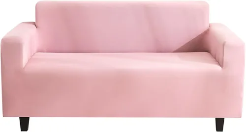 Vista 17 de Fundas de sofá de color liso, funda elástica para sofá, protector universal de muebles, suave, lavable, con parte inferior elástica, fundas de sofá
