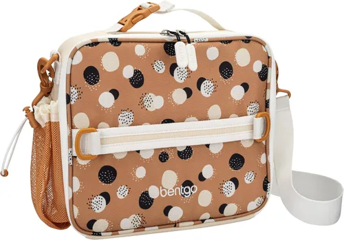 Vista 35 de Bentgo Bolsa de almuerzo con estampado para niños, doble aislamiento, reutilizable, para niños de más de 3 años, correa ajustable; sostiene