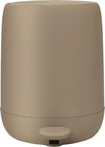 Vista 10 de Blomus Sono Cubo de Cosméticos Papelera con Cierre Suave 3 L Color Negro Diámetro 20 x 25 H cm Papelera para Baño de Plástico y Silicona