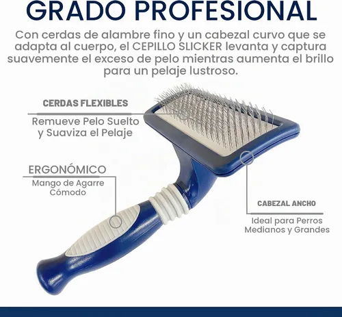 Vista 2 de Four Paws Magic Coat Professional Series Cepillo de aseo para perros