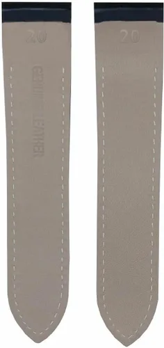 Vista 7 de Ewatchparts CORREA DE PIEL 20MM COMPATIBLE CON CARTIER SANTOS 100 2878 ALIGATOR GRAIN MARRÓN CLARO