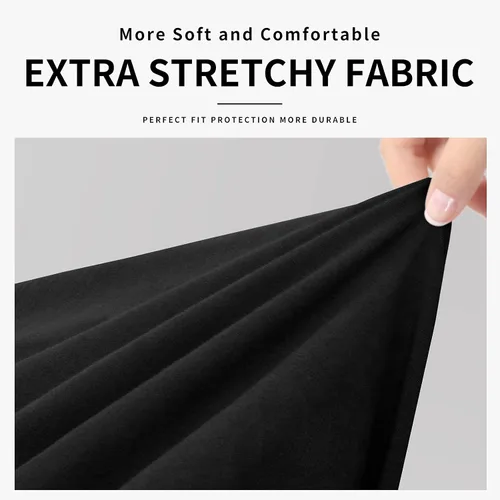 Vista 5 de Easy-Going Funda de sofá 100% impermeable doble de 3 piezas, elástica, suave, para perros, para sofá de 2 cojines separados, protector de muebles a