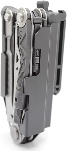 Vista 3 de Funda de clip para cinturón CENTER-DRIVE compatible con multiherramienta Gerber Centerdrive (HERRAMIENTA Y BROCAS NO INCLUIDAS) Clip de cinturón