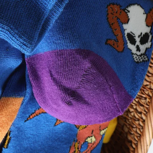 Vista 6 de 2 pares de calcetines divertidos de fantasía de Calabozos y Dragones para hombres, regalos DND, calcetines para hombre, regalos de dragón, mímica