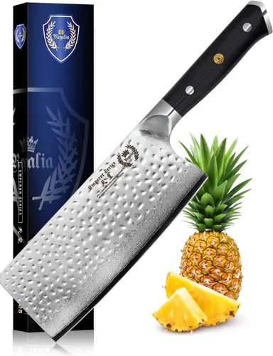 Vista 13 de Regalia Cuchillo de parrilla (de servicio) de 3.5 pulgadas: cuchillos de utilidad para pelar de acero inoxidable damasceno de alta carbono de 67