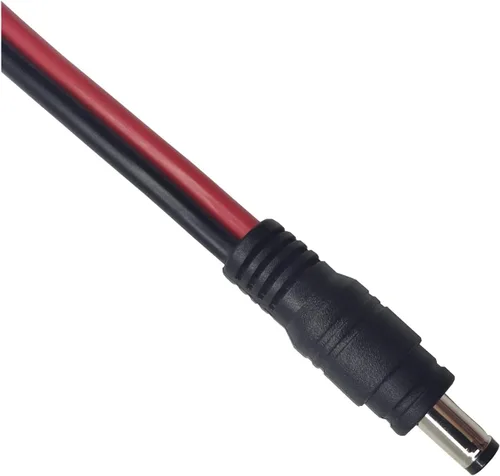 Vista 9 de Cable cargador de coche de CC – Conector de 0.217 in x 0.083 in a encendedor de cigarrillos macho enchufe con 2 conectores adicionales 12-24V 15A