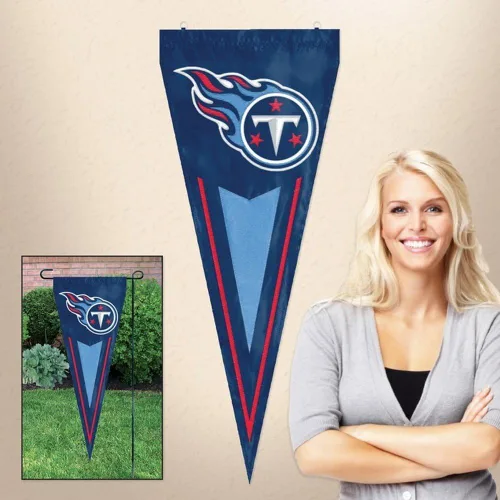 Vista 2 de Party Animal Banderín de Tennessee Titans Team Yard