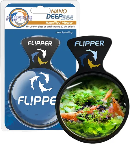 Vista 11 de Flipper - Lupa para acuario, visor magnético DeepSee, 4 pulgadas, color Negro