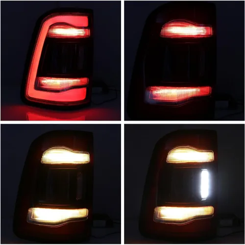 Vista 4 de Luz trasera LED sin punto ciego para Ram 1500 2019 2020 2021 2022 2023 2024