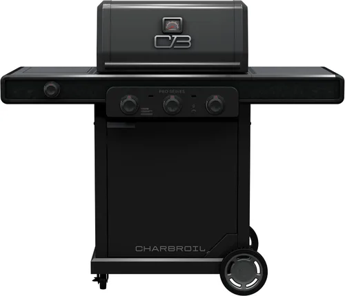 Vista 16 de Charbroil Serie Pro con Tecnología Infrarroja Amplifire: Asador a Gas Propano de 2 Quemadores con Gabinete y Plancha, Negro - 463676724